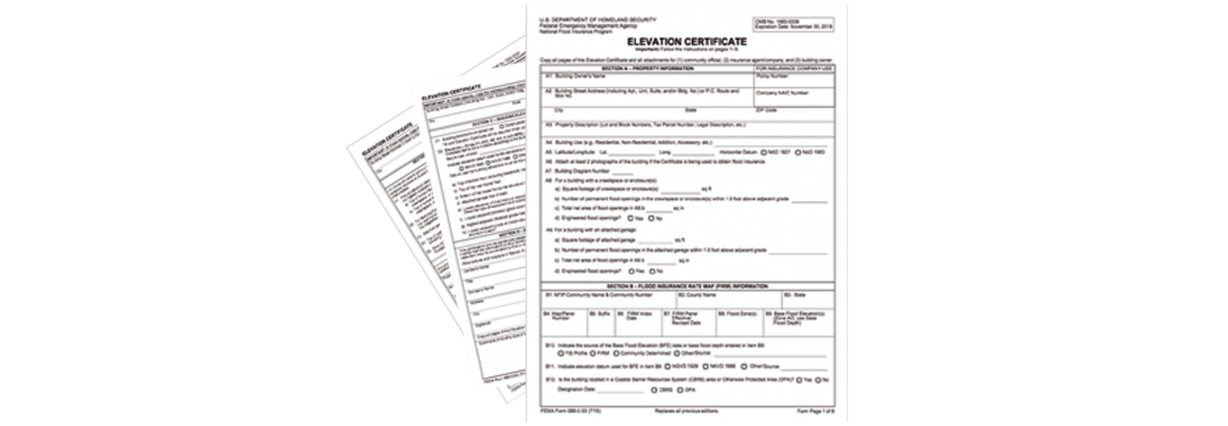 Sample Elevation Certificate